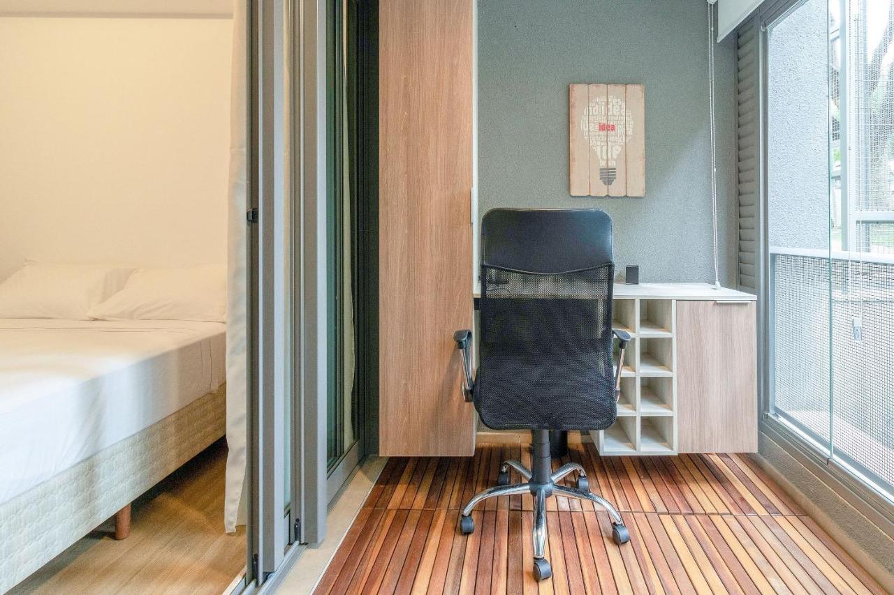Hub Vila Madalena - Studios Por Temporada San Paolo Esterno foto
