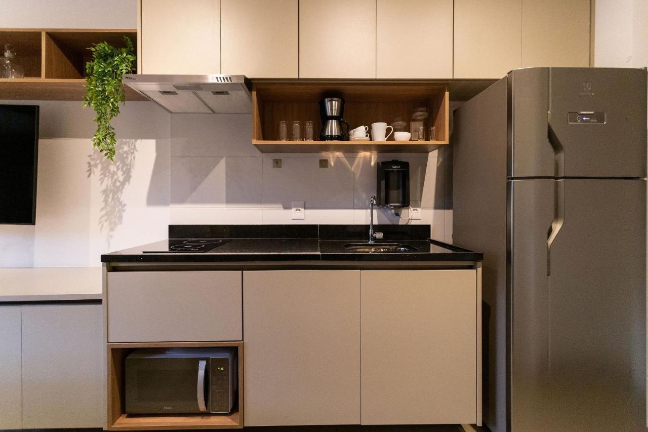 Hub Vila Madalena - Studios Por Temporada San Paolo Esterno foto