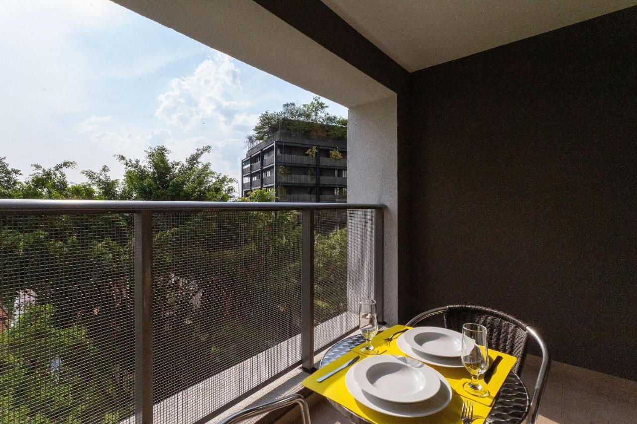 Hub Vila Madalena - Studios Por Temporada San Paolo Esterno foto