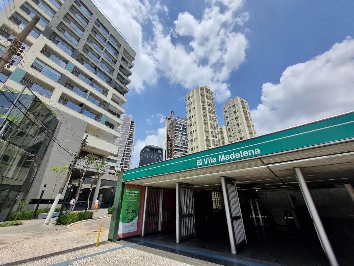 Hub Vila Madalena - Studios Por Temporada San Paolo Esterno foto