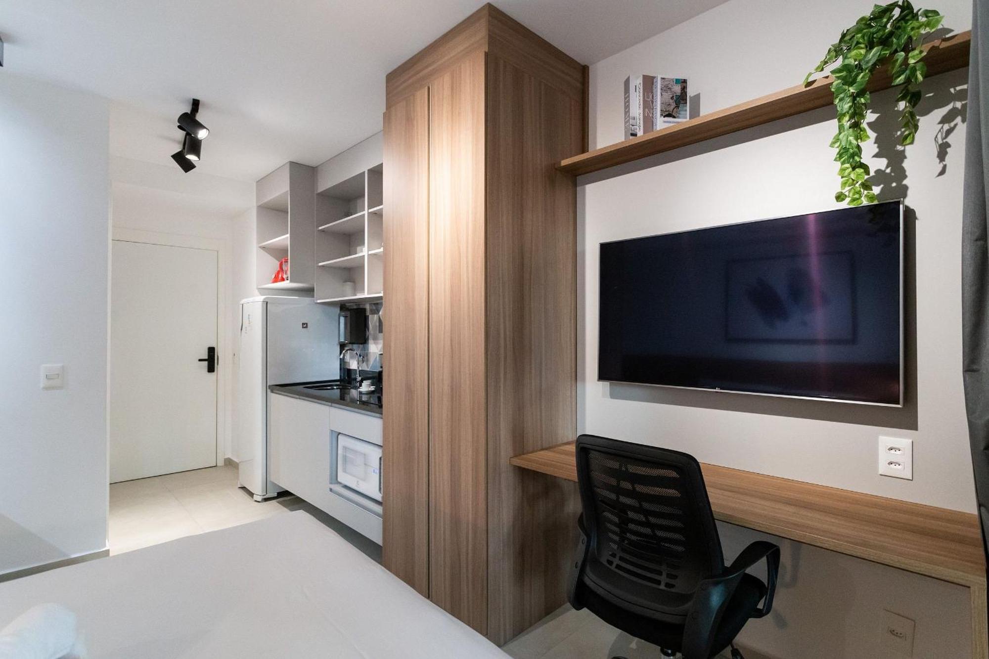 Hub Vila Madalena - Studios Por Temporada San Paolo Esterno foto